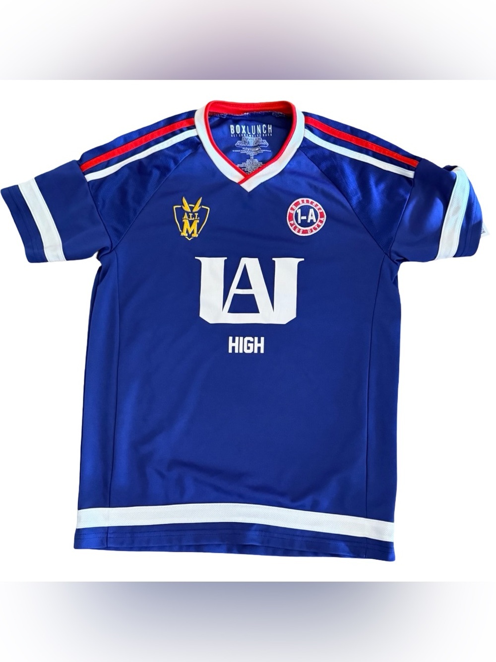 BoxLunch My Hero Academia Soccer Jersey – Blue (XS)